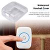Big Waterproof Cover For Wireless Doorbell Smart Door Bell Ring Button Transparent Heavy Rain Protective Cover Waterproof Home