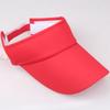 Customized Logo Printed Visors For Men Women Empry Top Hats Ladies Outdoor Sports Tennis Sunhat Breathable Cap Gorra Wholesale