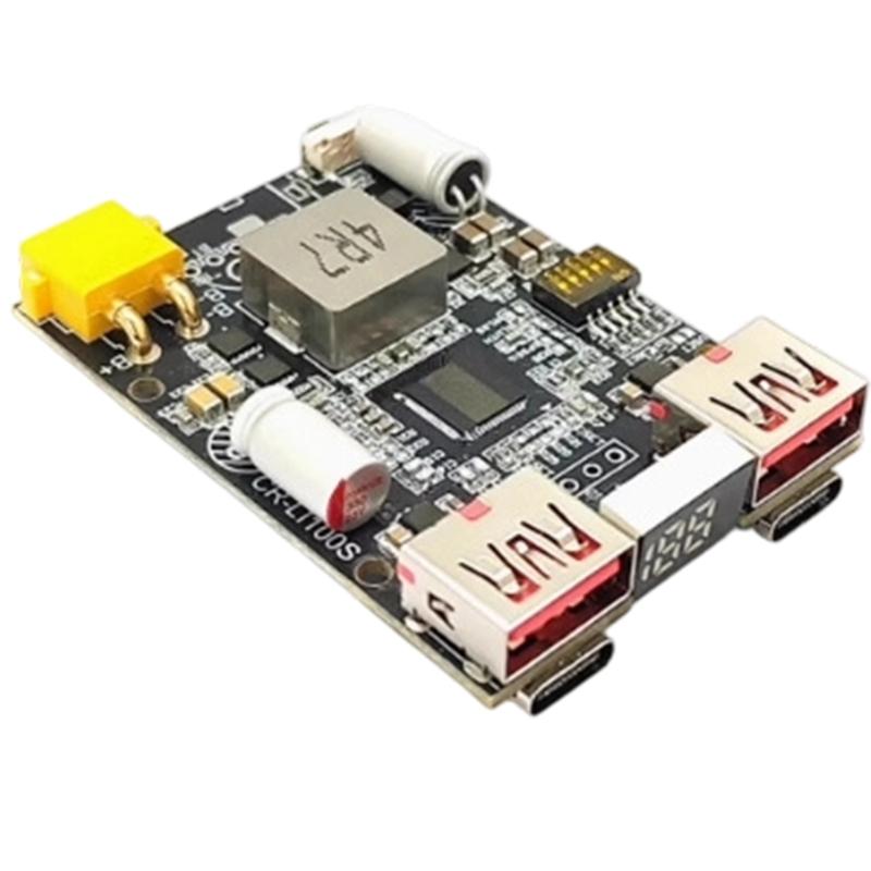 5-20V 2-7S 100W Fast Charging Module Mobile Power Motherboard For Battery Upgraded Energy Storage Device