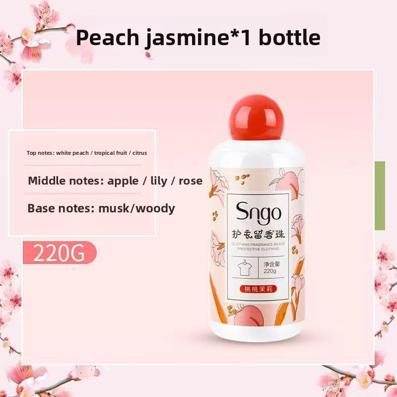 

Ароматичні кульки для прання, Кульки для ароматизації дому та чищення одягу, Довготривалий та освіжаючий результат прання Peach Peach Jasmine