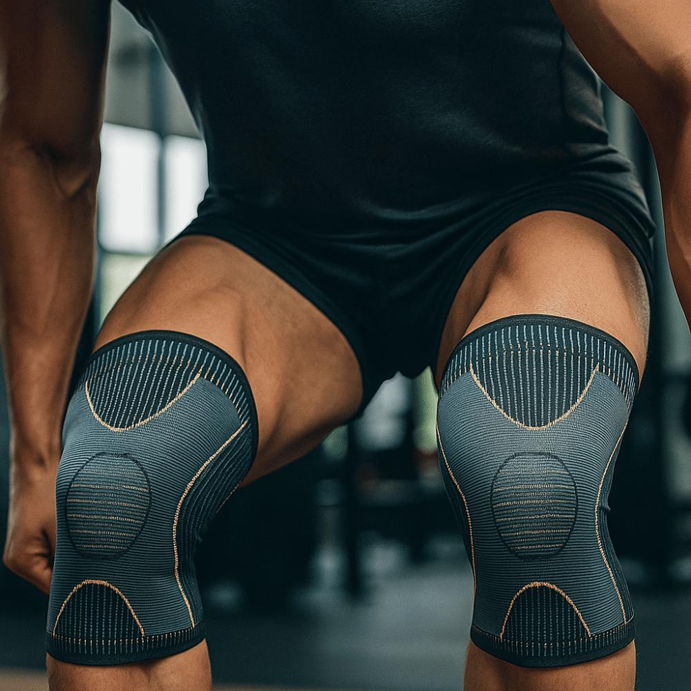 Patella Protector Running Knee Brace Fiber Badminton Knee Brace Patella Protect Band Jumper