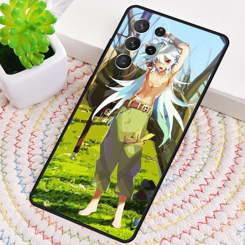 Genshin Impact Razor manga Silicone Phone Case For Samsung Galaxy note 10 pro S26 S25 S24 S23 S22 S21 Plus S25Ultra Capa Cover
