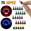 10Pcs T5 SMD Car LED Dashboard Trument Interior Light Lamp Bulb Accessories