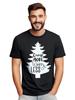 Camp More, Worry Less - Funny Christmas Tree T-Shirt Mens Womens Tees Top! Unisex, Printed Design. Th
