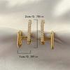 High End Minimalist And Versatile Earrings, Feminine Style Earrings, Daily Commuting And Dating Accessories