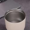 316 Edelstahl Reisekaffeebecher 260ML Auto Thermobecher Blütenblattbecher Trinkbecher Autonutzung