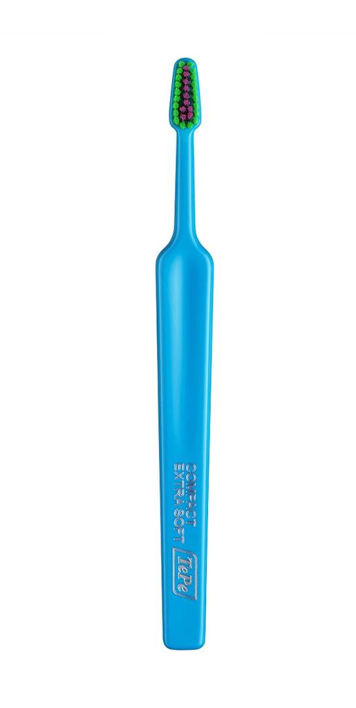 Szczoteczki do zębów miękkie włosie TePe Colour Compact Extra Soft 4 sztuki