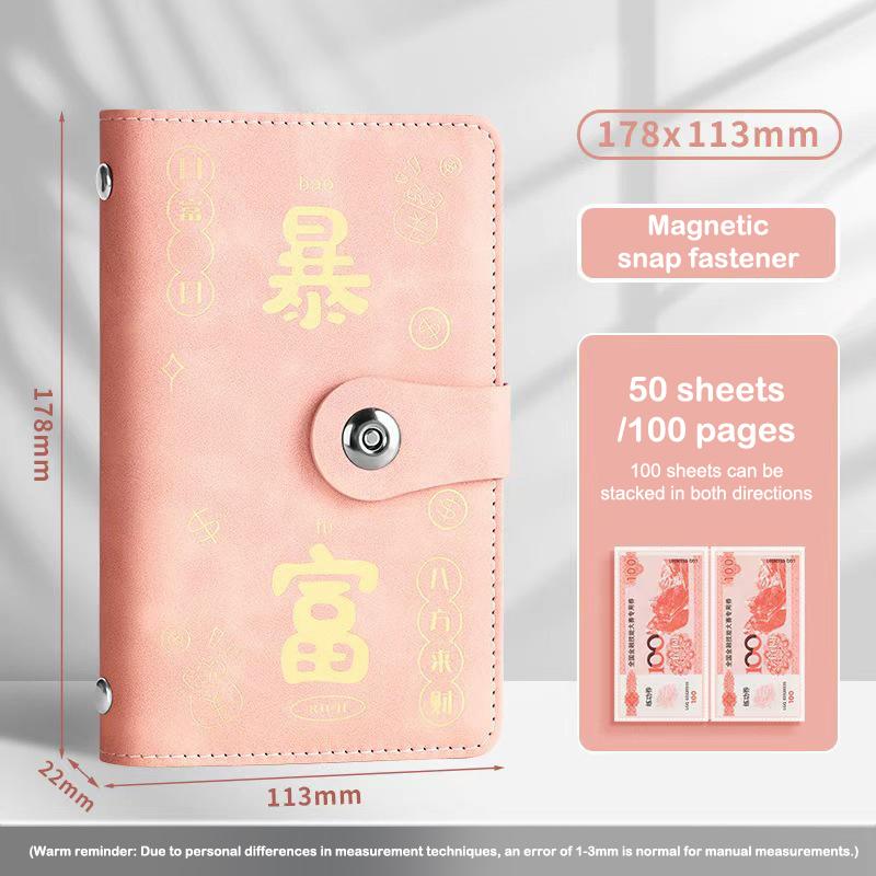 100 Envelopes Money Saving Reusable Children Challenge Saving Money Notebook Savings Binder Budget Savings Challenges Book