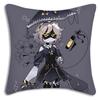 Horror Comedy M-Murders Drones Pillow Covers Cartoon Sofa Decorative Home Double-Sided Printing Short Plush Cute Cushion Cover