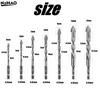 7pc/set Four-Edged Serrated Eccentric Drill Tungsten Steel Serrated Drilling Bit For Ceramic Plastic Tile Ceramic Glass Concrete