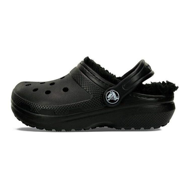 Crocs Comfortable Versatile Non-Slip Lightweight Childrens Sandals Baby Sandals Black 207009-060