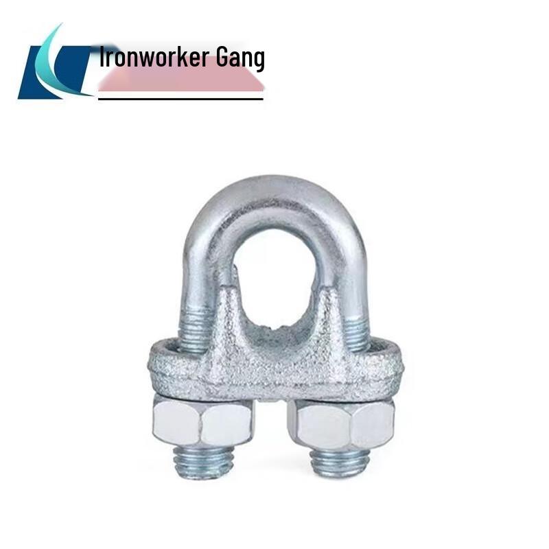 TIEGONGBANG Galvanized U-shaped Wire Rope Clip