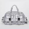 Solid Color PVC Shoulder Bag Portable Transparent Crossbody Bag  Beach Sports