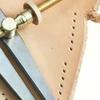 1 Piece Adjustable Compasses Gauges Leathercraft Line Marking Gauge Wing Divider Rotating Scratch Gauge Handcraft Leather Tool
