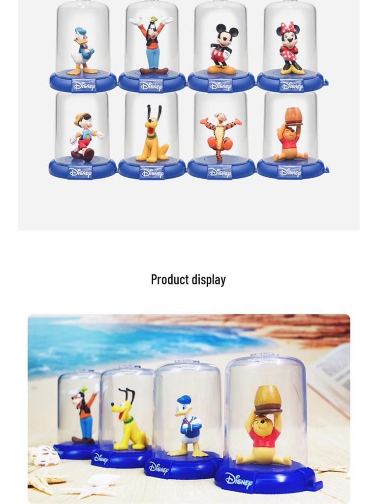 Genuine Winnie the Pooh & Donald Duck Ornaments: Blind Box Dust Cover Collectibles & Gifts