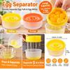 BPA-Free Egg White Separator Easy To Clean Yolk Filter Separator Egg Separator  Kitchen Accessories