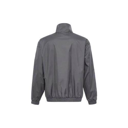 adidas Originals Zipper Design Long Sleeve Jacket, Unisex, Gray