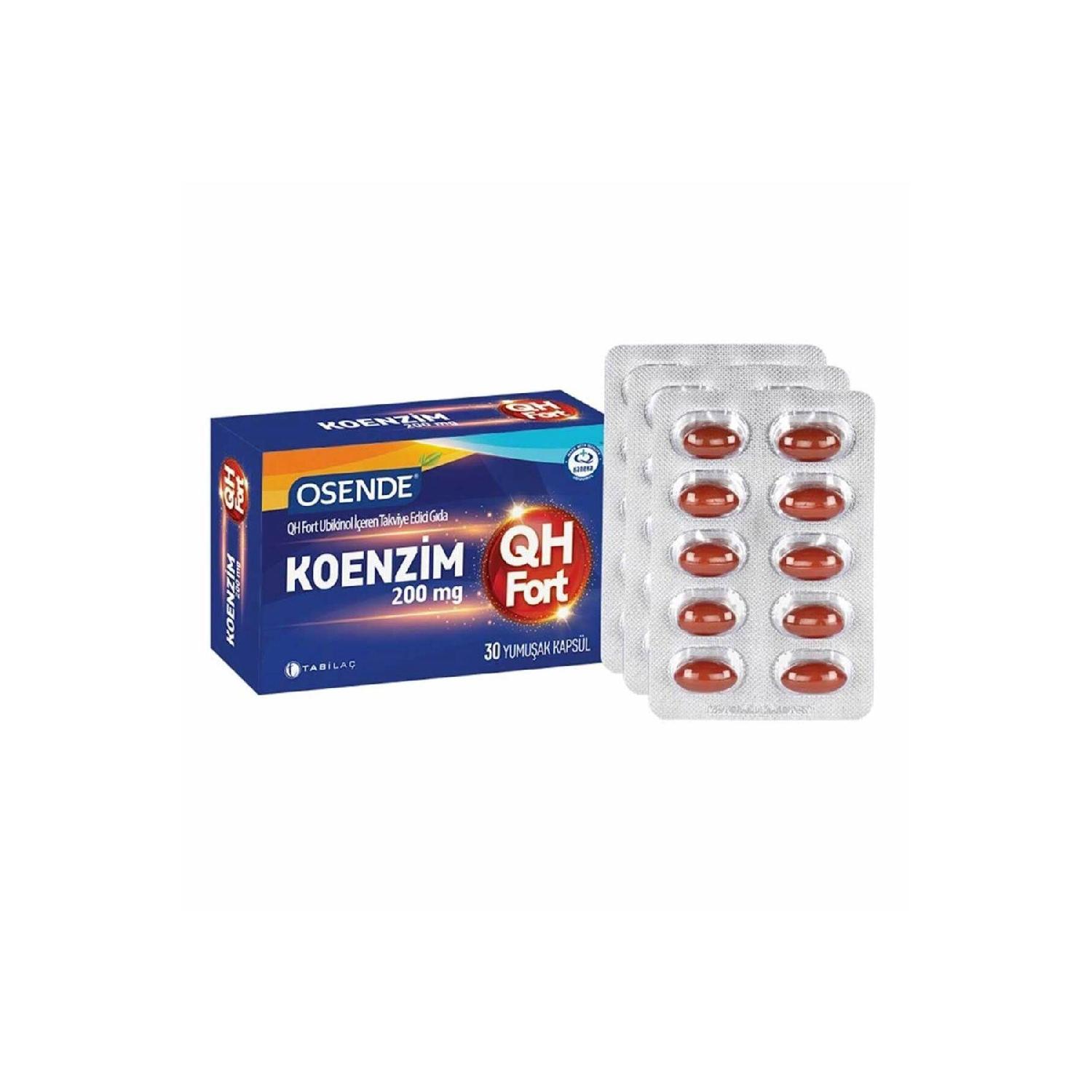 

Coenzyme Qh 200 Mg Fort 30 Soft Capsule 8680133000584