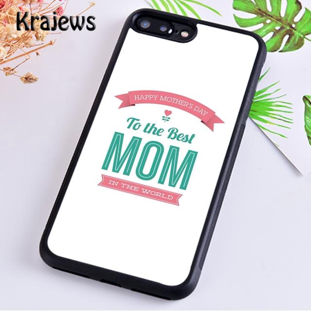 Krajews Cele mai bune citate pentru mamă Husa moale de telefon Pentru iPhone 14 5 6s 7 8 plus XR XS 11 12 13 pro max Samsung S21 S22ultra Plus