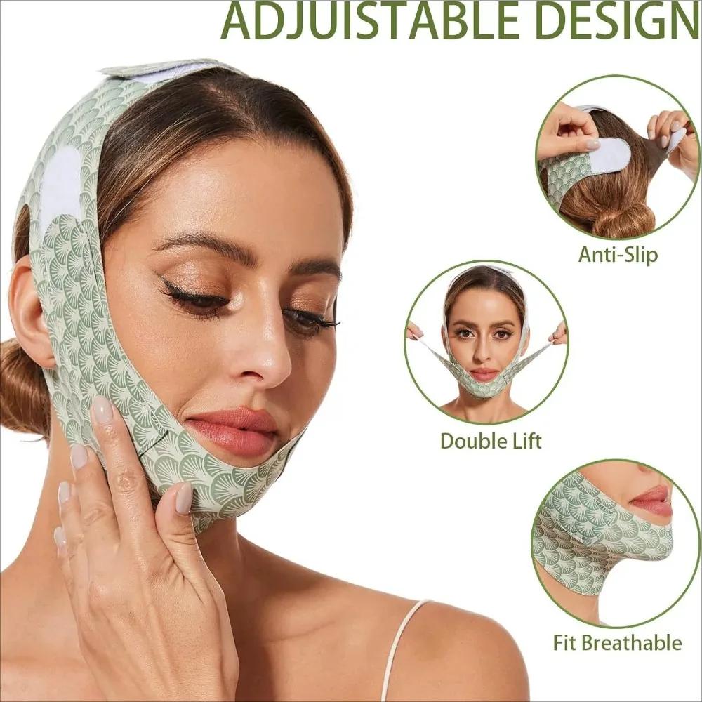 Women Face Lifting Belt Face Slimming Bandage V Line Shaper Chin Cheek Lift Up Anti Wrinkle Mask Facial Beauty Skin Care Tools