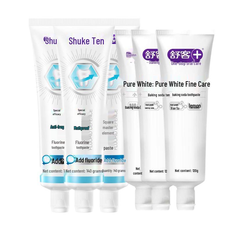 Sakur Anti-Cavity Whitening Baking Soda Toothpaste 6-Pack