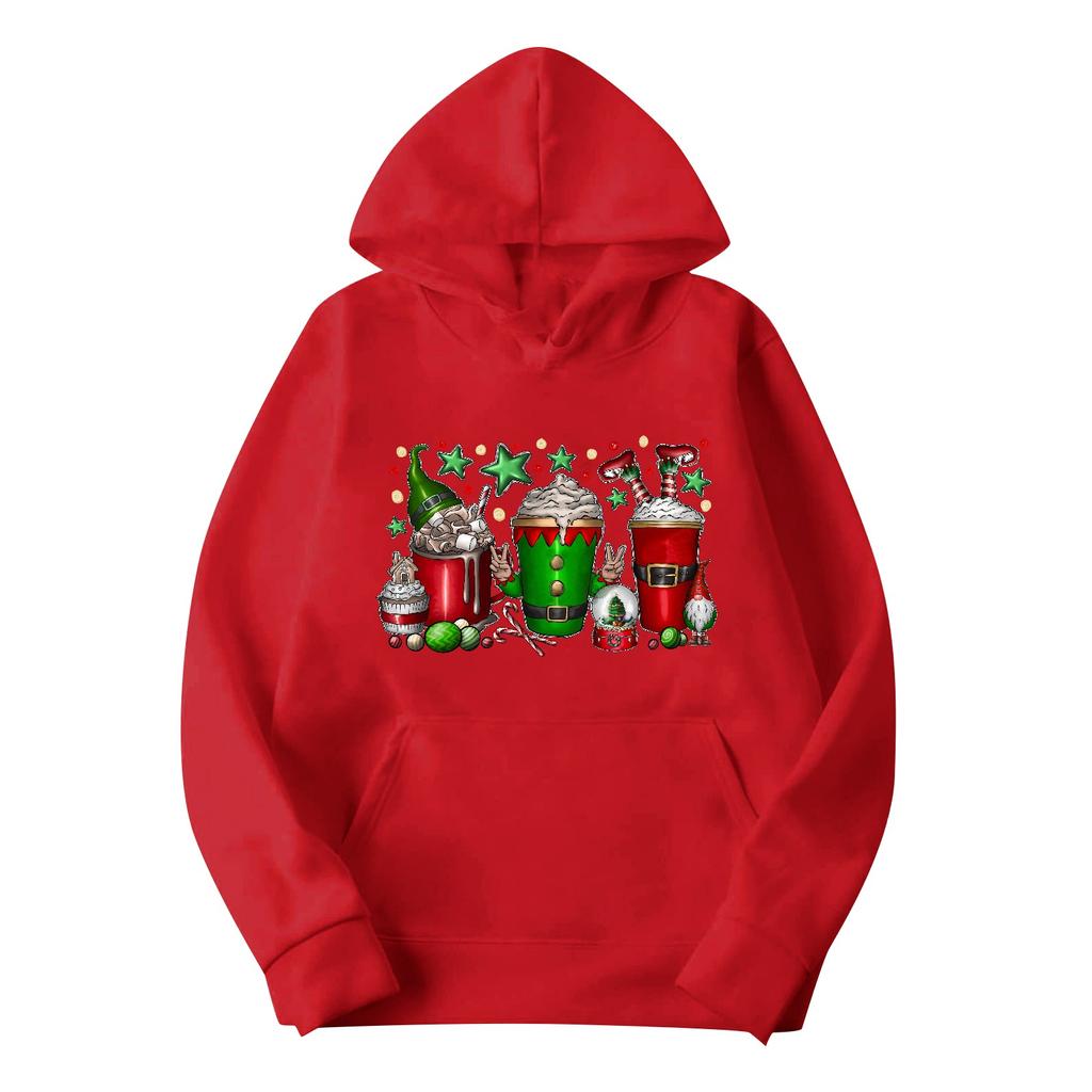 Herren Vintage Langarm Hoodie Bedrucktes Kapuzenpullover Oberteil