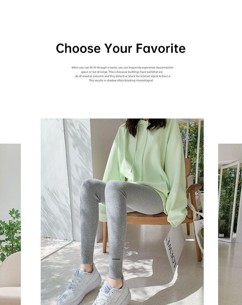 Women's Thick Fleece-Lined High-Waisted Winter Leggings - Slimming, Non-Pilling, Warm, Thin Fleece Pants
