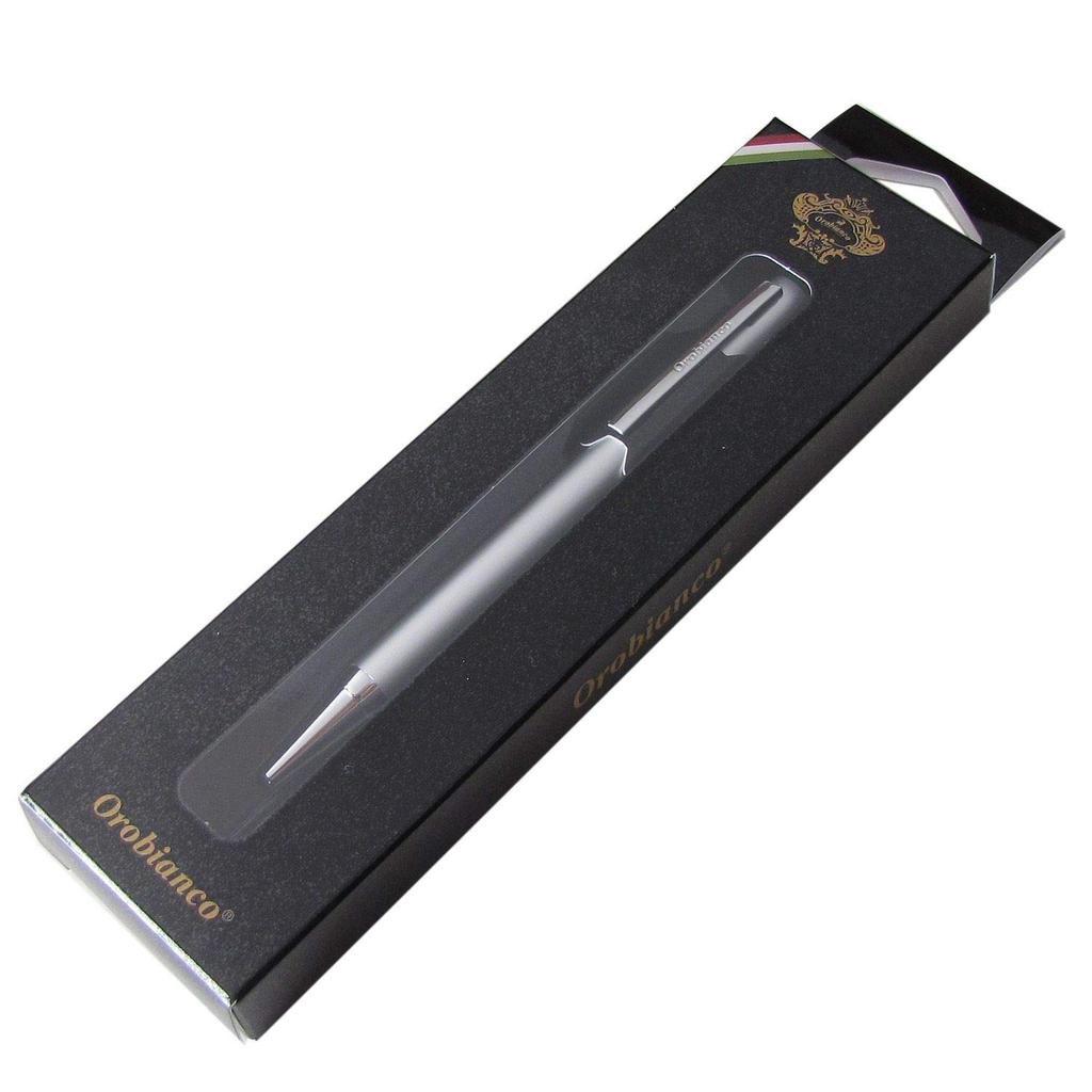 Orobianco Ballpoint Pen Freccia Cool Silver CT 1953401 HS