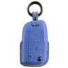 Interior Mouldings Car Key Case Alcantara Keychain For VW Volkswagen Golf 7 MK7 Tiguan MK2 Passat Sagitar Cover Shell Auto Inter