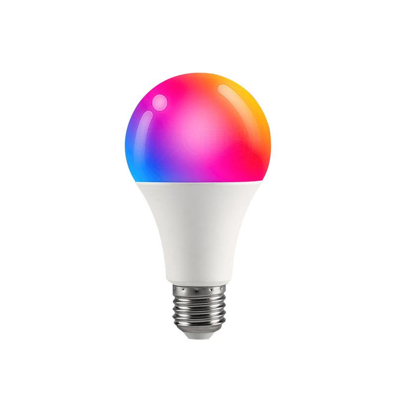 Tuya Smart WiFi E27 Bulb, Dual Mode, 7-Color, Voice-Control, Remote Scheduling