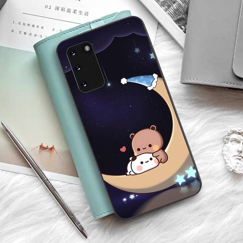 BuBu DuDu Couple Cartoon Phone Case For Samsung S 24 Fe 25 Ultra Plus 20 Lite 21 30 22 23 24 22 Ultra 5G Fundas