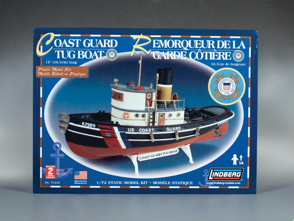 Platz Coast Guard Tugboat Plastic Model LN77225 1/72