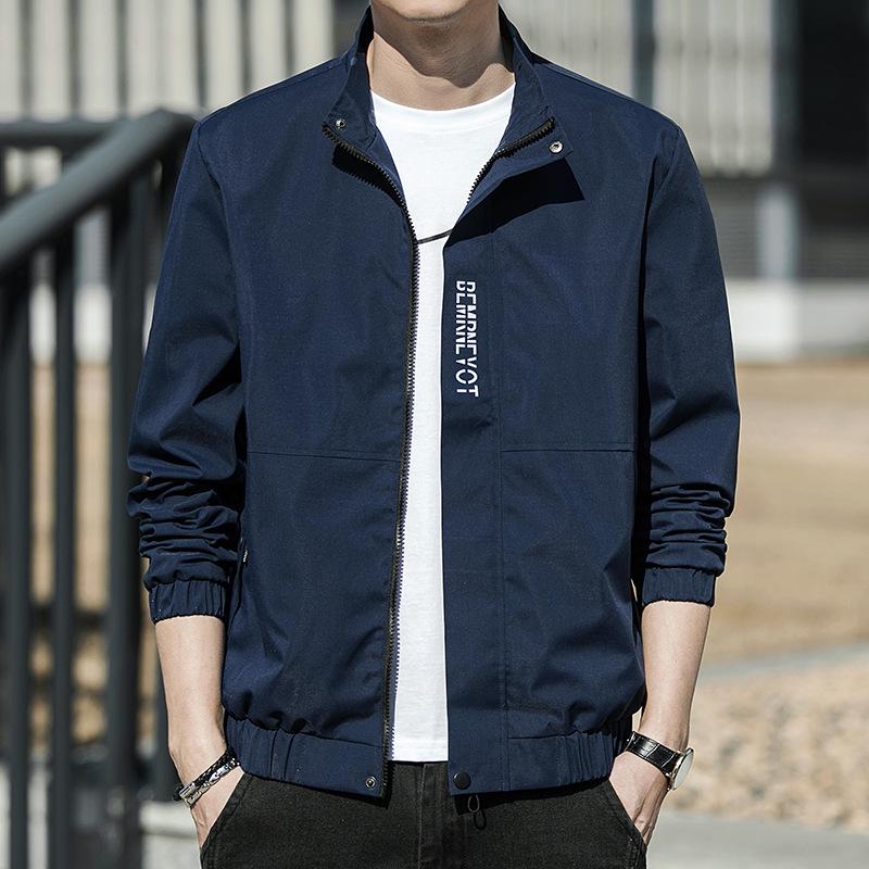 Men's Casual Korean Style Stand Collar Autumn Jacket