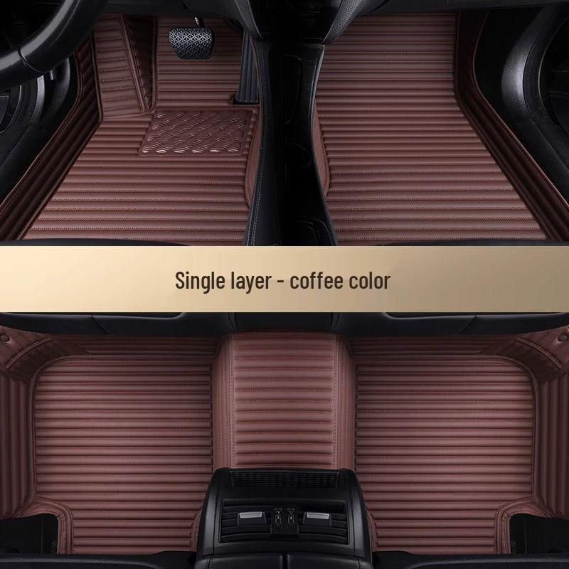 Volkswagen Car Floor Mats: Wear-Resistant, Custom-Fit for 2023 Models, Decorative and Durable.