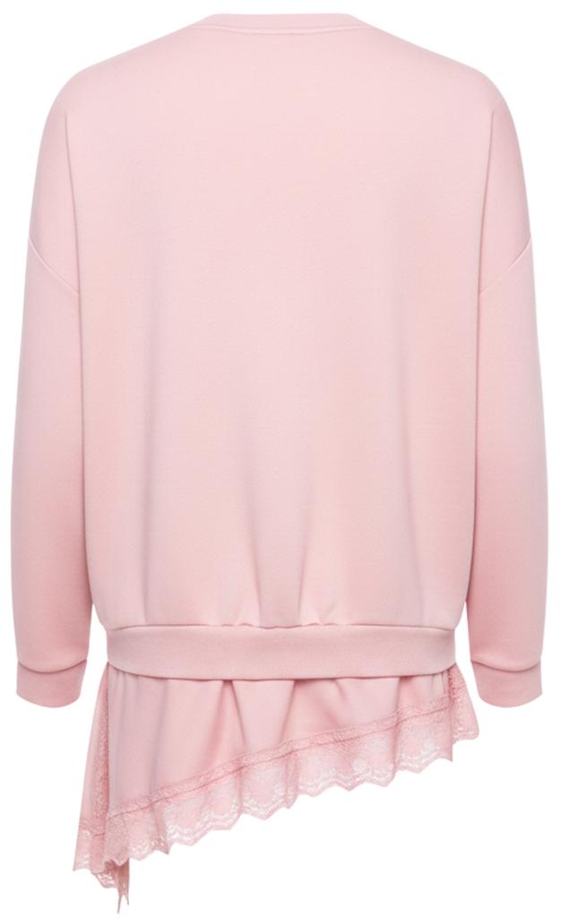 Fashion - Women' Blouse With Petticoat - Id8854 Pink One Size