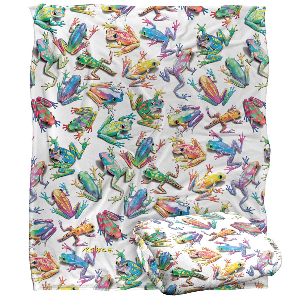 Royce McClure Sticky Fingers Silky Frog Supersoft Blanket