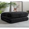 Flannel Blanket Summer Air Conditioning Throw Soft Fleece Office Nap Blanket Single Layer Double Sided Plush All Season Blanket