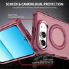 Armor-style Hinge Protection Magnetic Ring Holder Phone Case