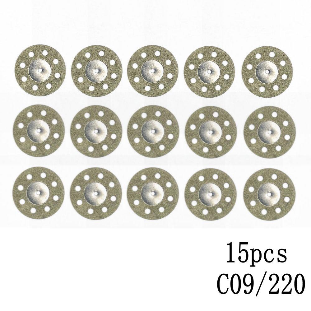Dental Lab Polishing Shank Mandrel Burs Emery Polishing Kit Disc Cutting Double Side Disk Tool Dentistry Polishing Tools