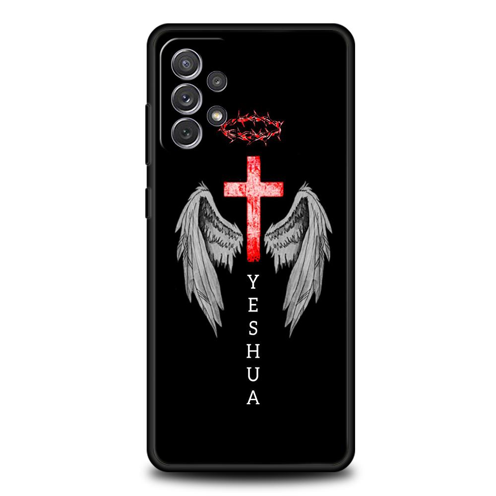 Phone Case for Samsung Galaxy A55 A53 A52 A52S A51 A41 A35 A32 A25 A23 A15 A13 A71 A72 5G Soft TPU Cross Pattern Element Design