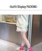 2024 Autumn Seamless Cartoon Rabbit Princess Socks - 4 Pairs for Kids