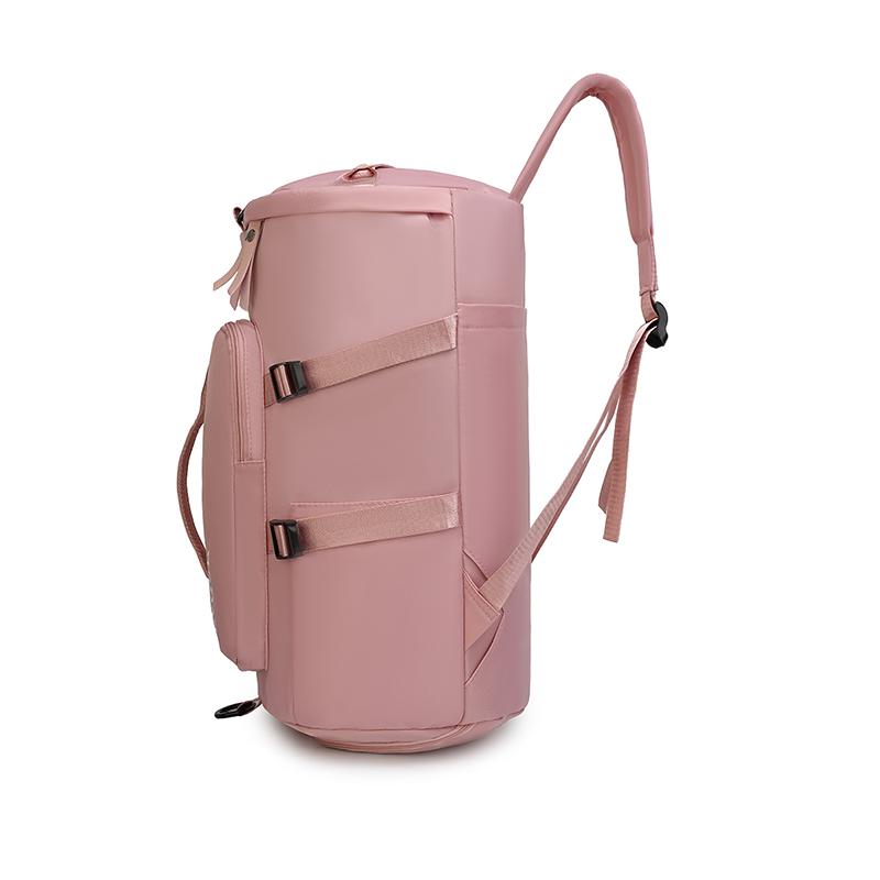 Sports Fitness Bag Women's Multi-Use Travel Bag Large Capacity Crossbody Bag Luggage Backpack