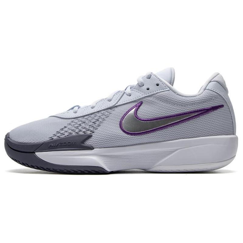 Nike Air Zoom GT Cut Academy Football Grey Barely Grape Sneakers Casual FB2598-002