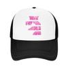Muse Images Emilia Mernes Pink Journal Singer Photos Summer Mesh Baseball Caps Women MP3 Music Men Beach Suf Hat Trucker Cap