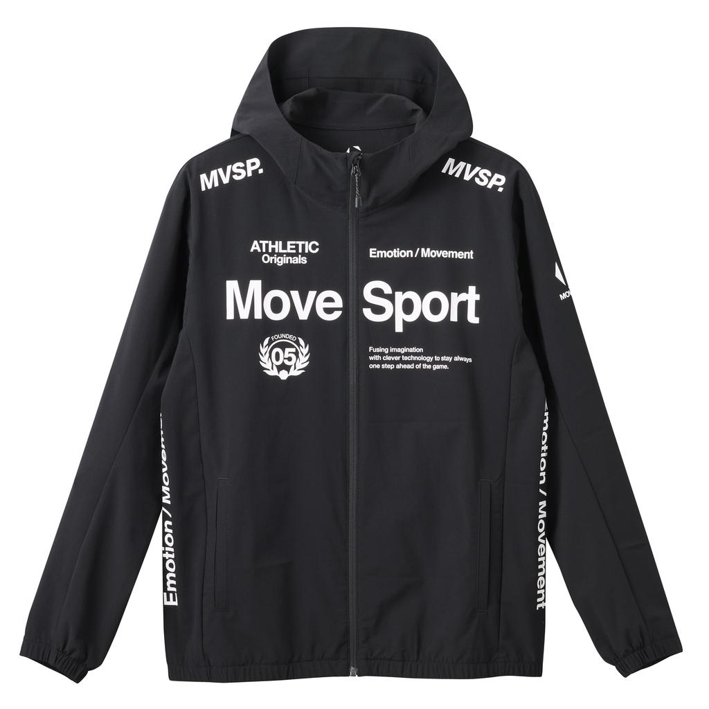 Descente AIRY TRANSFER TAIKYU Authentic Logo Full Zip Hoodie Stretch Water Repellent Fade Resistant Training Running [Move Sports] Jersey/Cross Men's