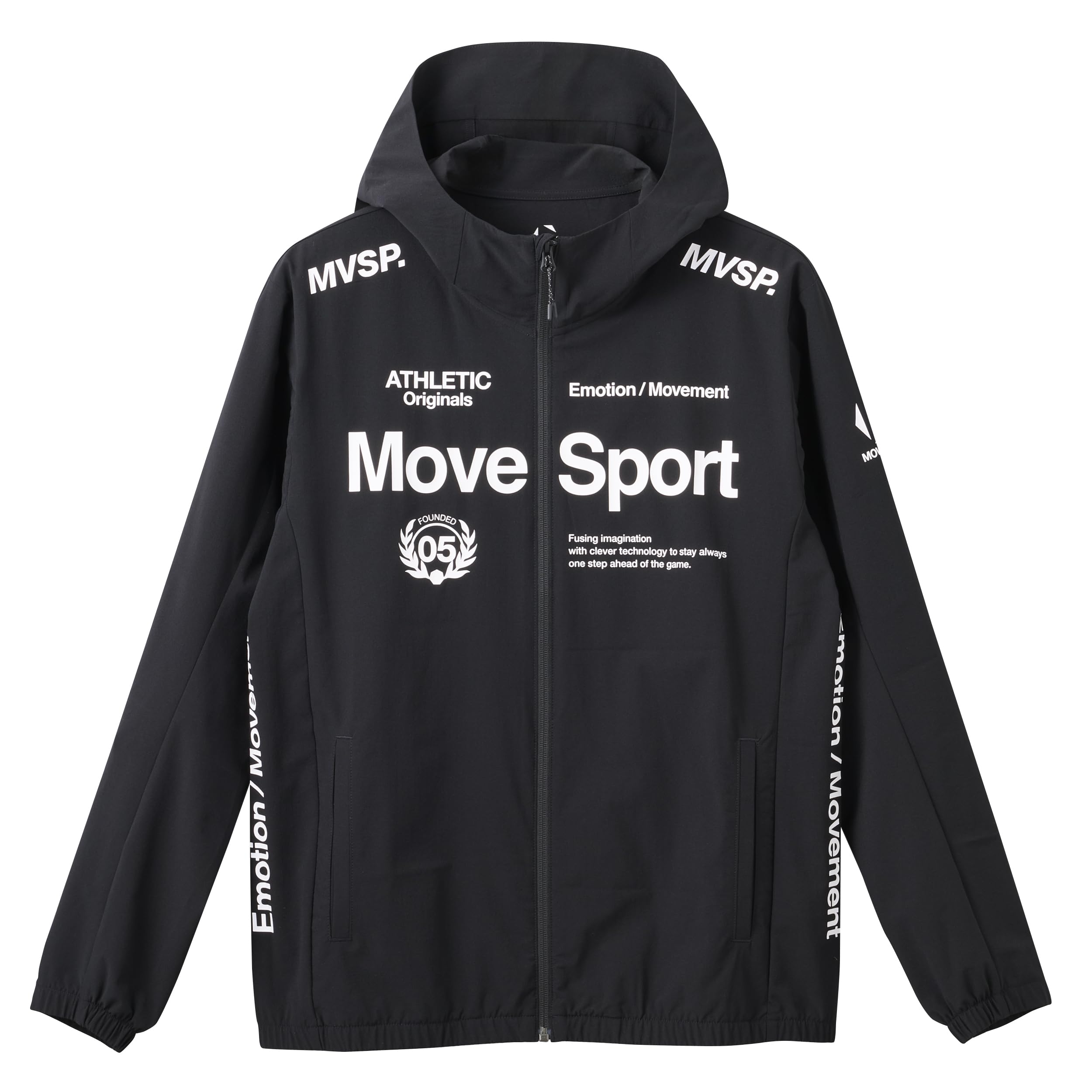 

Descente AIRY TRANSFER TAIKYU Authentic Logo Full Zip Hoodie Stretch Water Repellent Fade Resistance Training Running [Move Sports] Jersey/Cross Men s
