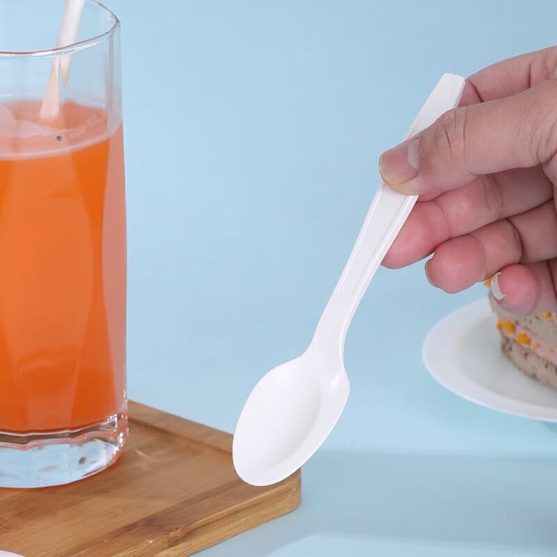 Biodegradable Corn Starch Disposable Spoons