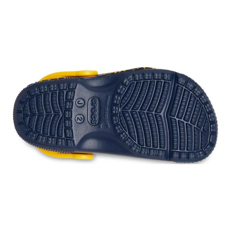 Crocs Kids Cute Anti Slip Breathable Sandals Blue Yellow 207470-410
