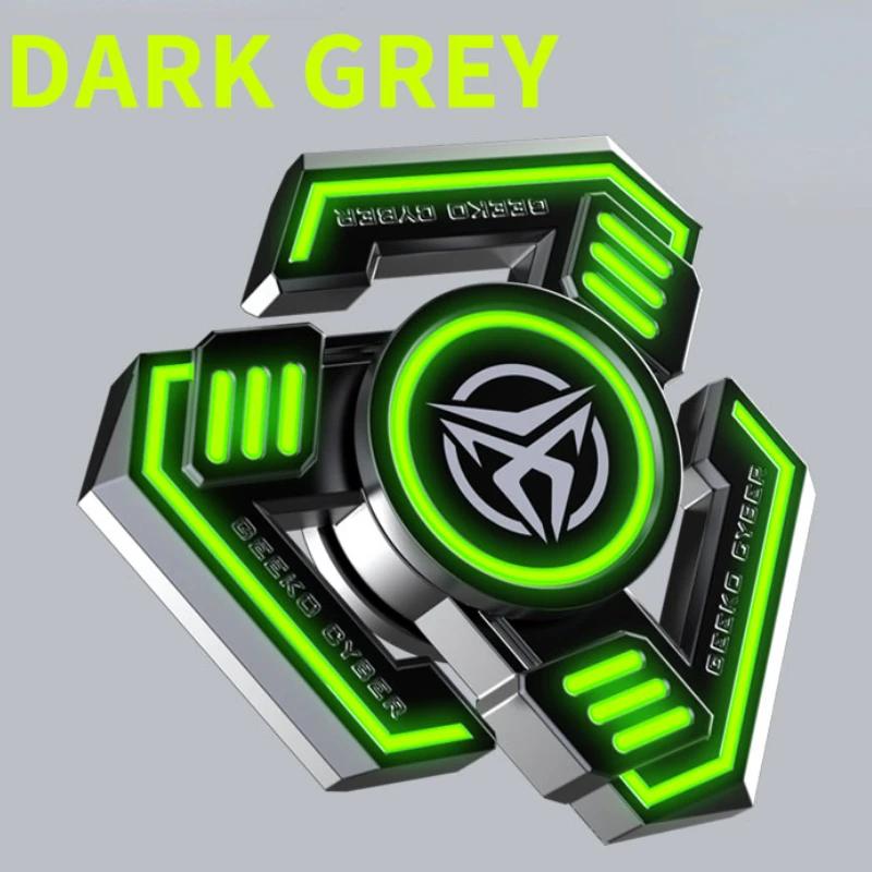 Fingertip Gyroscope Decompression Tool Metal Magic Fidget Spinner Super Black Technology Toys EDC Adults Boys Antistress ORIGIN