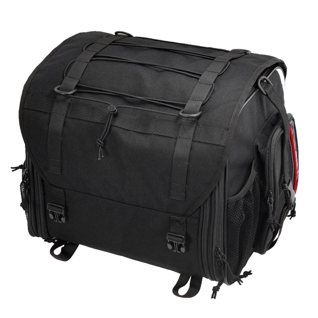 Komine Motorcycle Journey Seat Bag Large Capacity Black Free SA-241